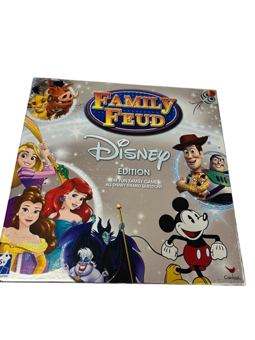 Disney Family Feud Game - Silver & Multicolor Box